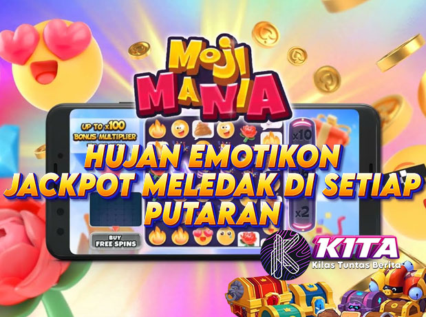 Moji Mania: Hujan Emotikon, Jackpot Meledak di Setiap Putaran